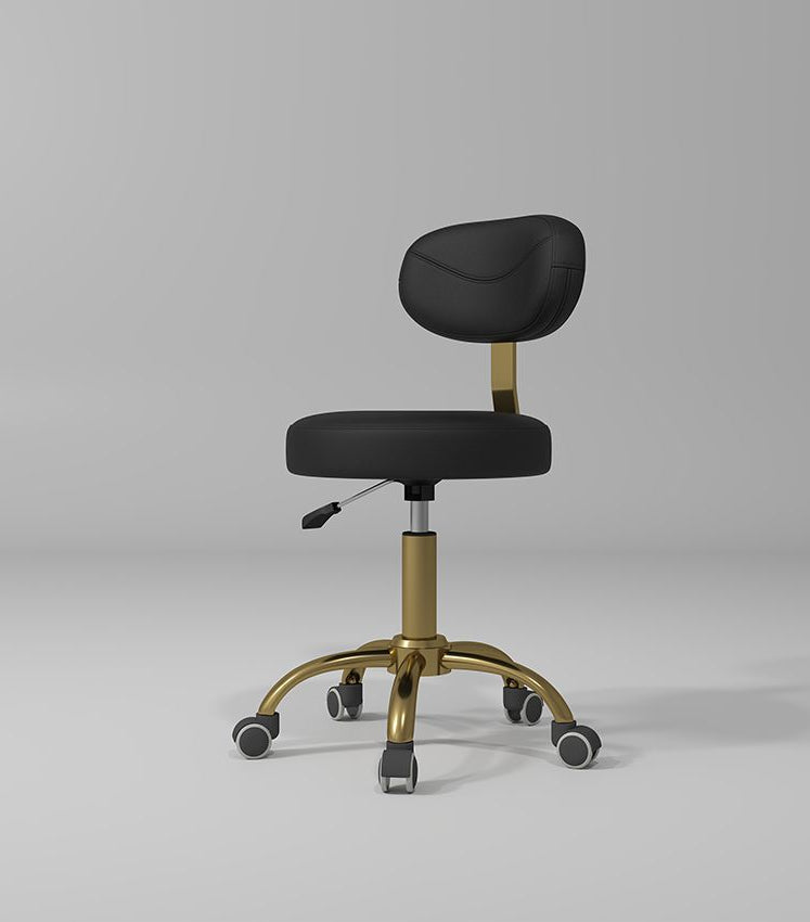 Black and Gold Stool