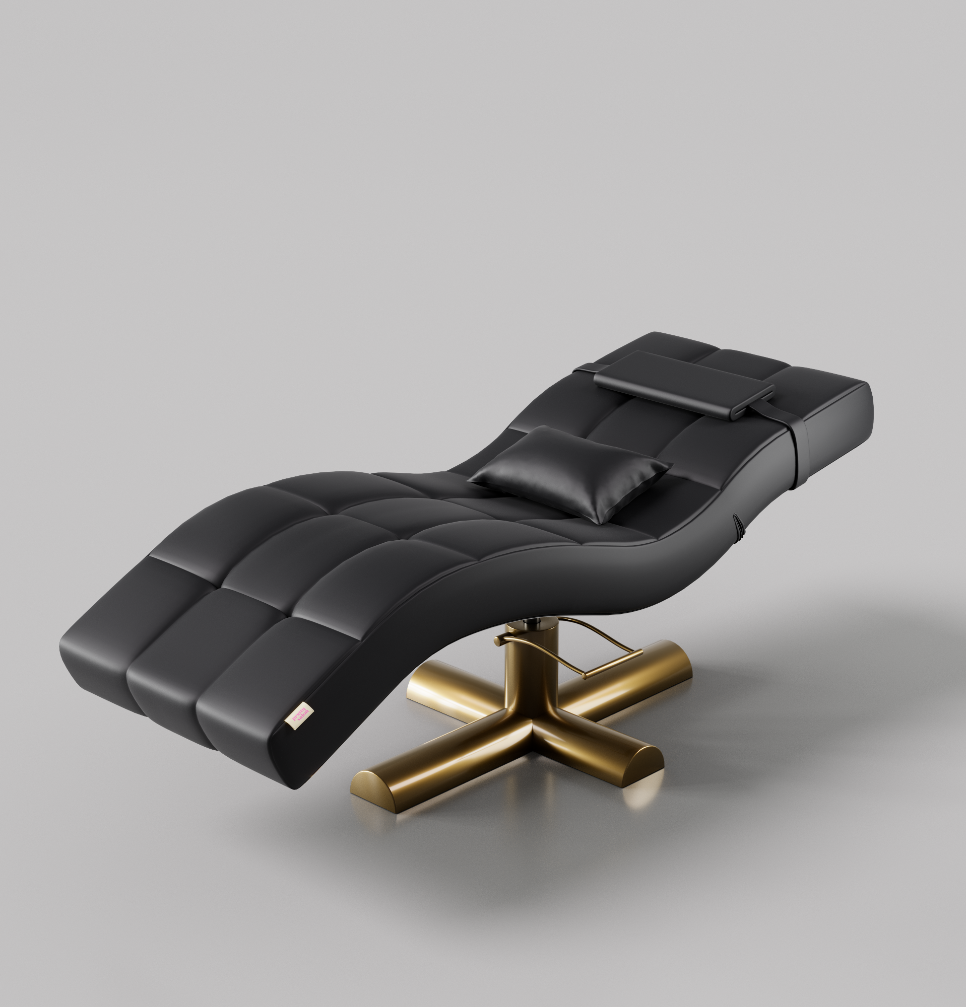 black beauty bed with pillow