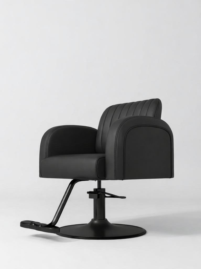 Luxury All Black Hair Chair