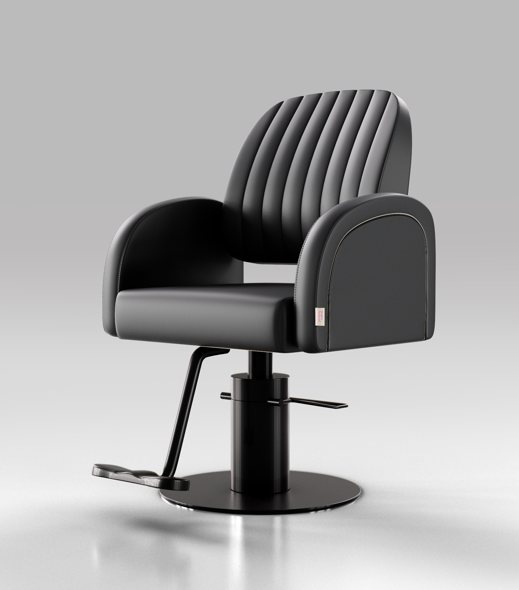 Luxury All Black Hair Chair