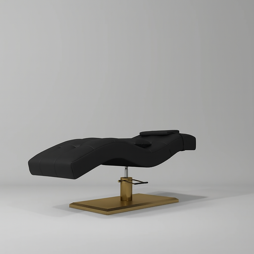 Luxury Black Eyelash Bed - Salon Furniture