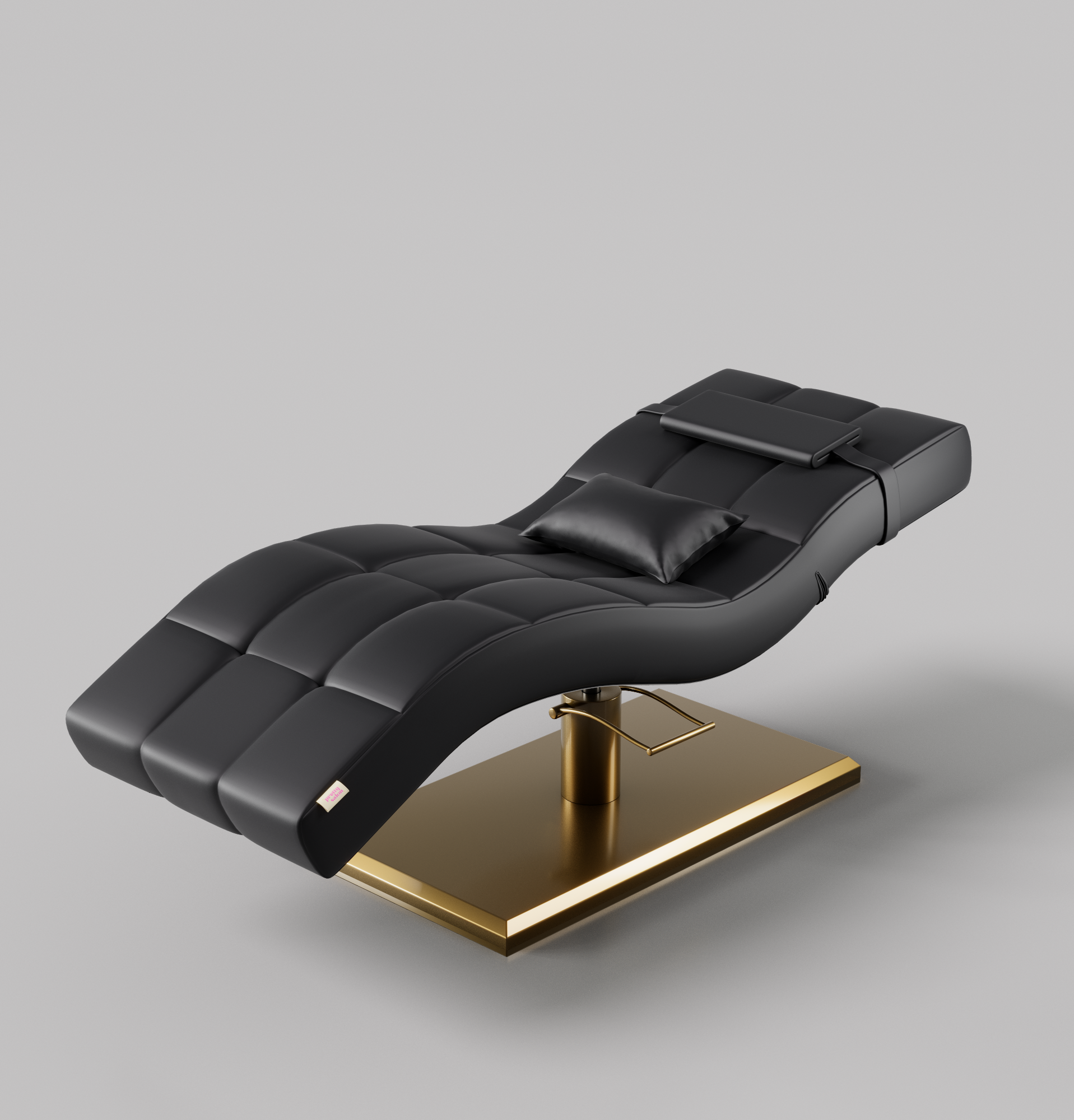 Luxury Black Eyelash Bed - Salon Furniture