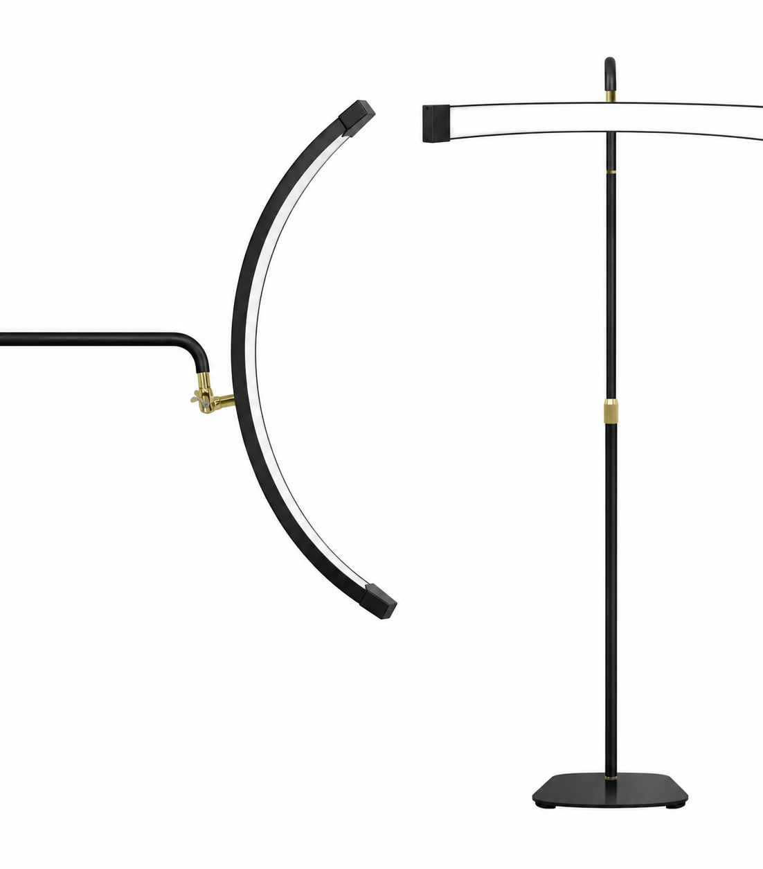 LED Standing Black Moonlight