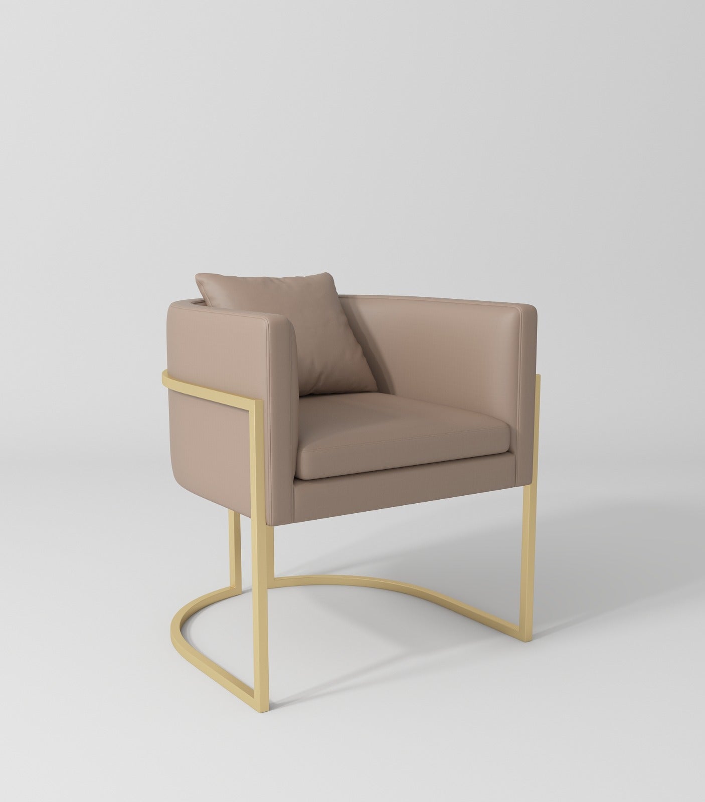 Luxury Leather Salon Chair