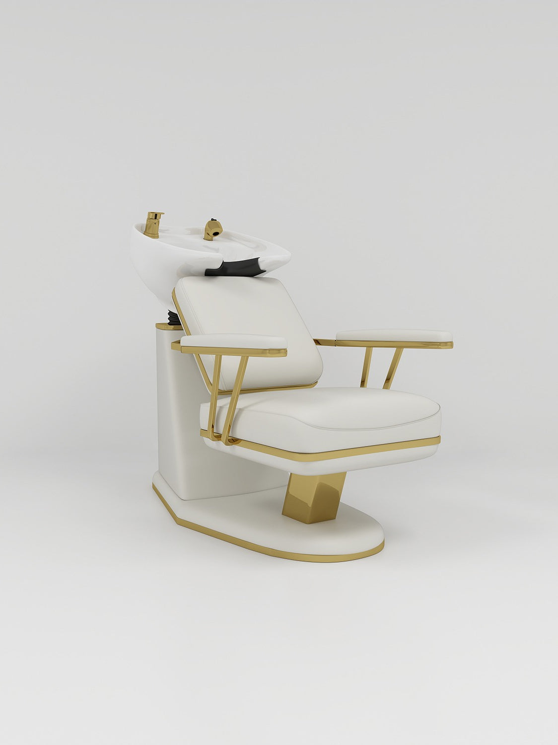 Backwash Unit with square Cream Seat