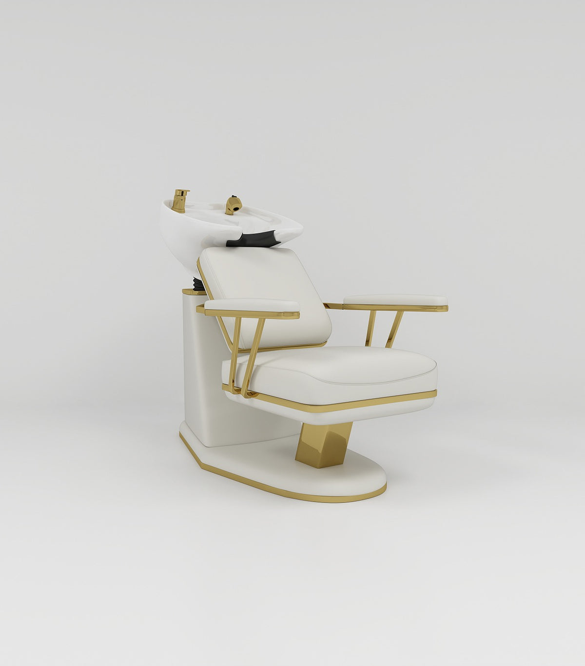 Backwash Unit with square Cream Seat