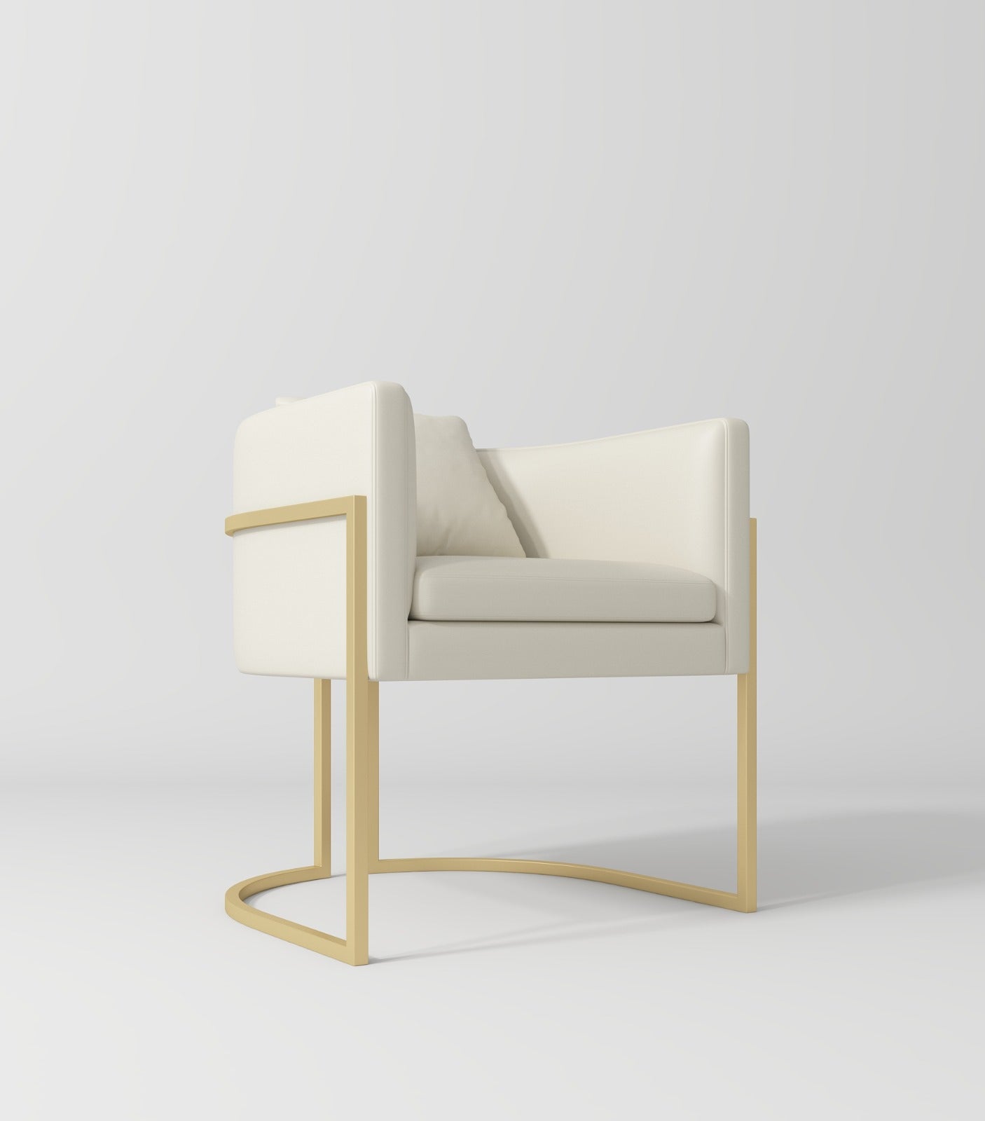 Cream Salon Beauty Chair for customers