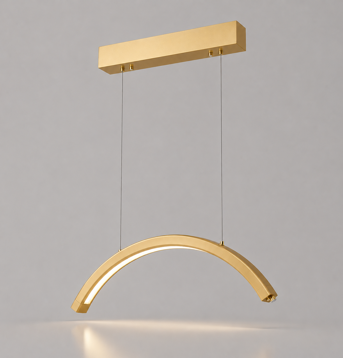 LED salon hanging moonlight pendant