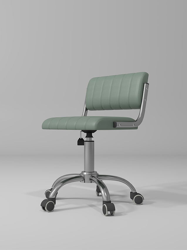 Green Beauty Salon Stool