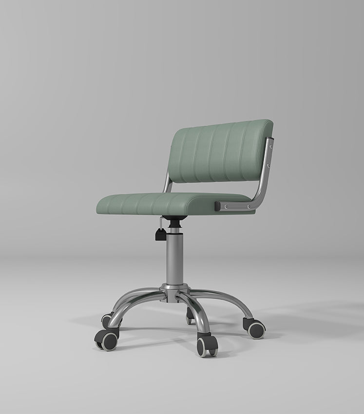 Green Beauty Salon Stool