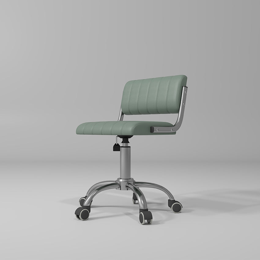 Green Beauty Salon Stool