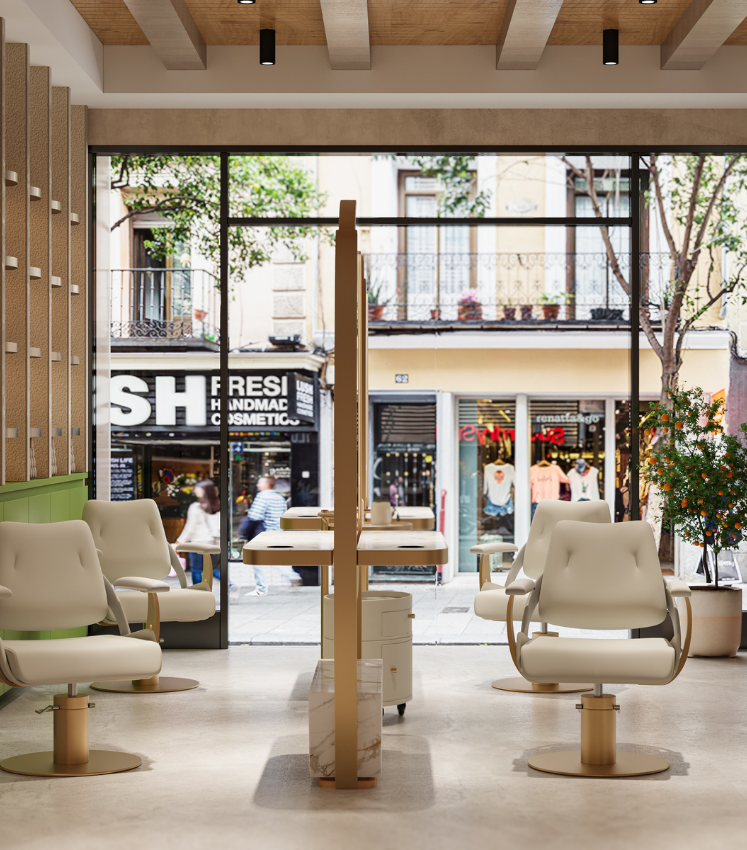 Luxury free standing mirrors for salons