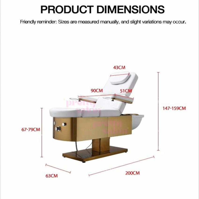 Sizes Related to Japanese Head Spa