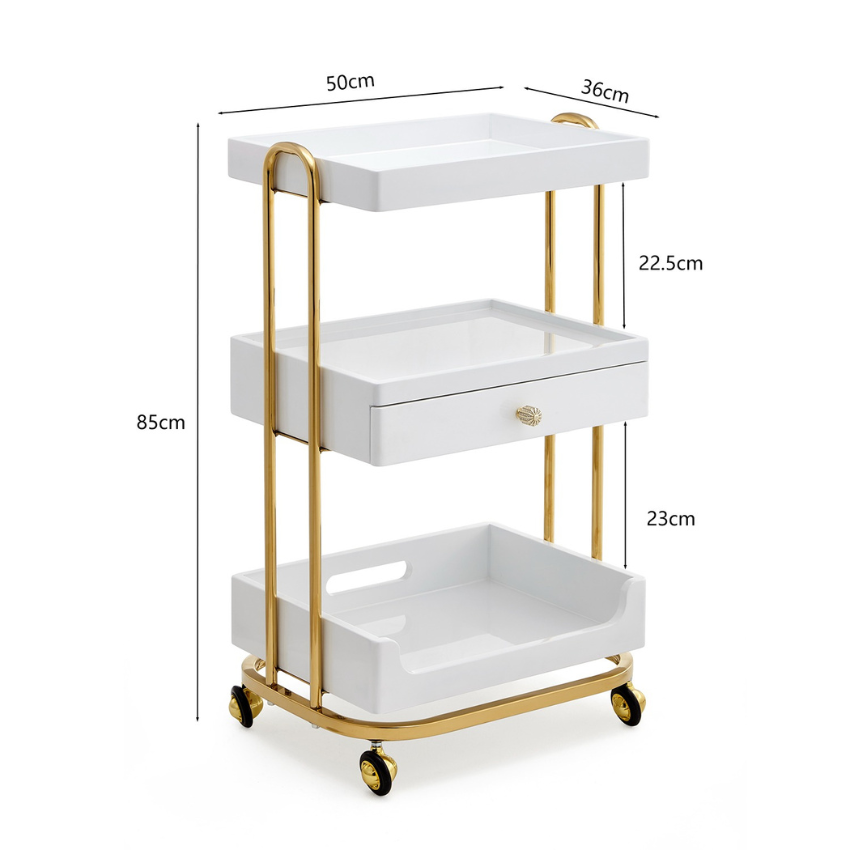 Trolley H 85 x W 50 x D 36 cm