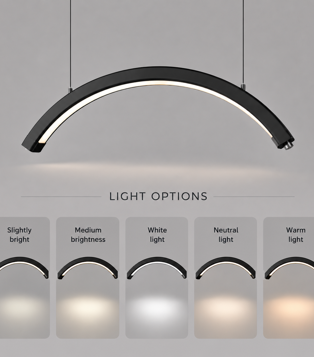 Modern Salon Lighting with Adjustable Brightness