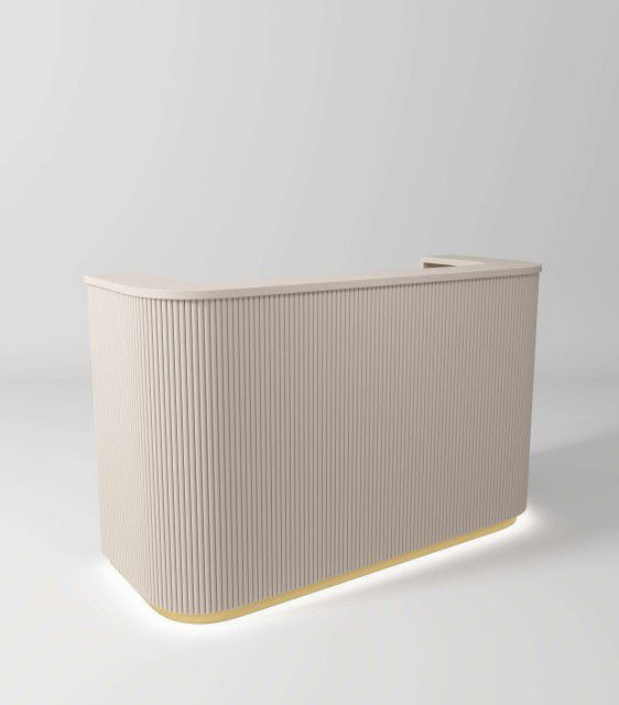 modern beauty salon reception desk