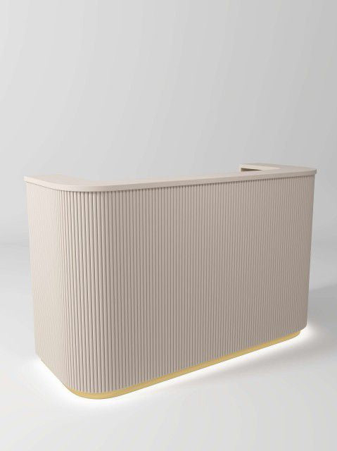 modern beauty salon reception desk