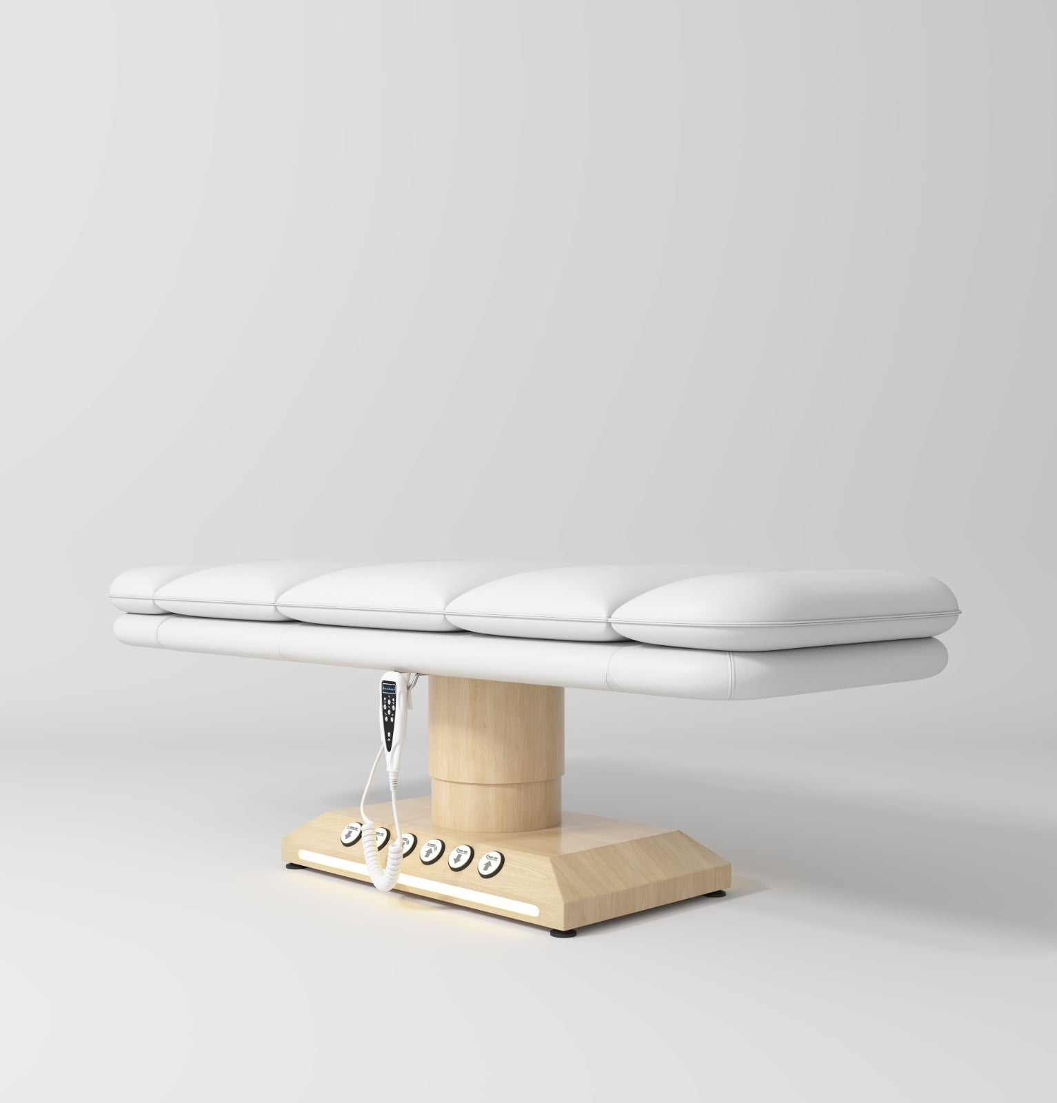 Comfortable Electric Beauty Bed with Foot Control and Hand Remote