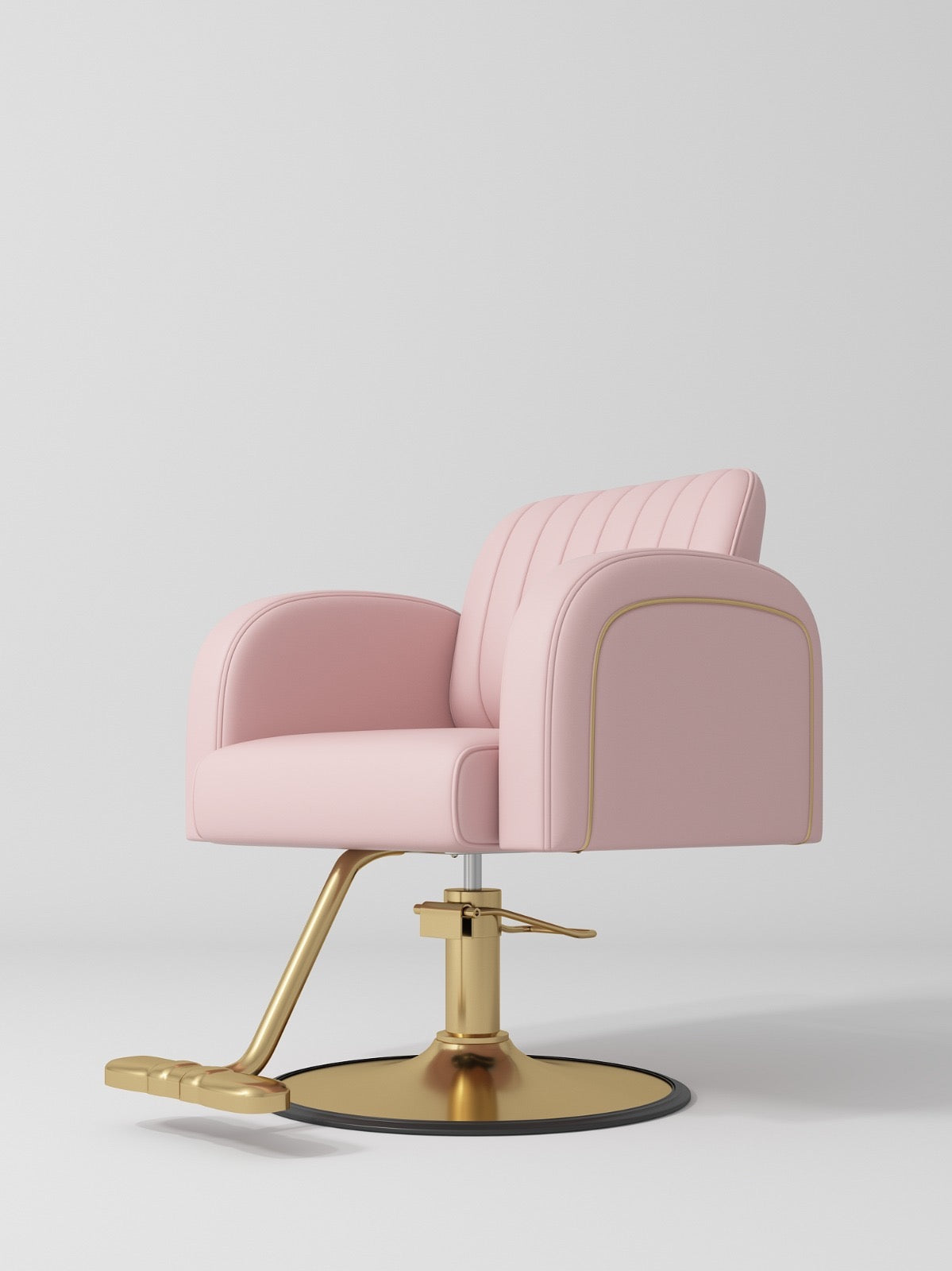 Pink & Gold Hair Chair