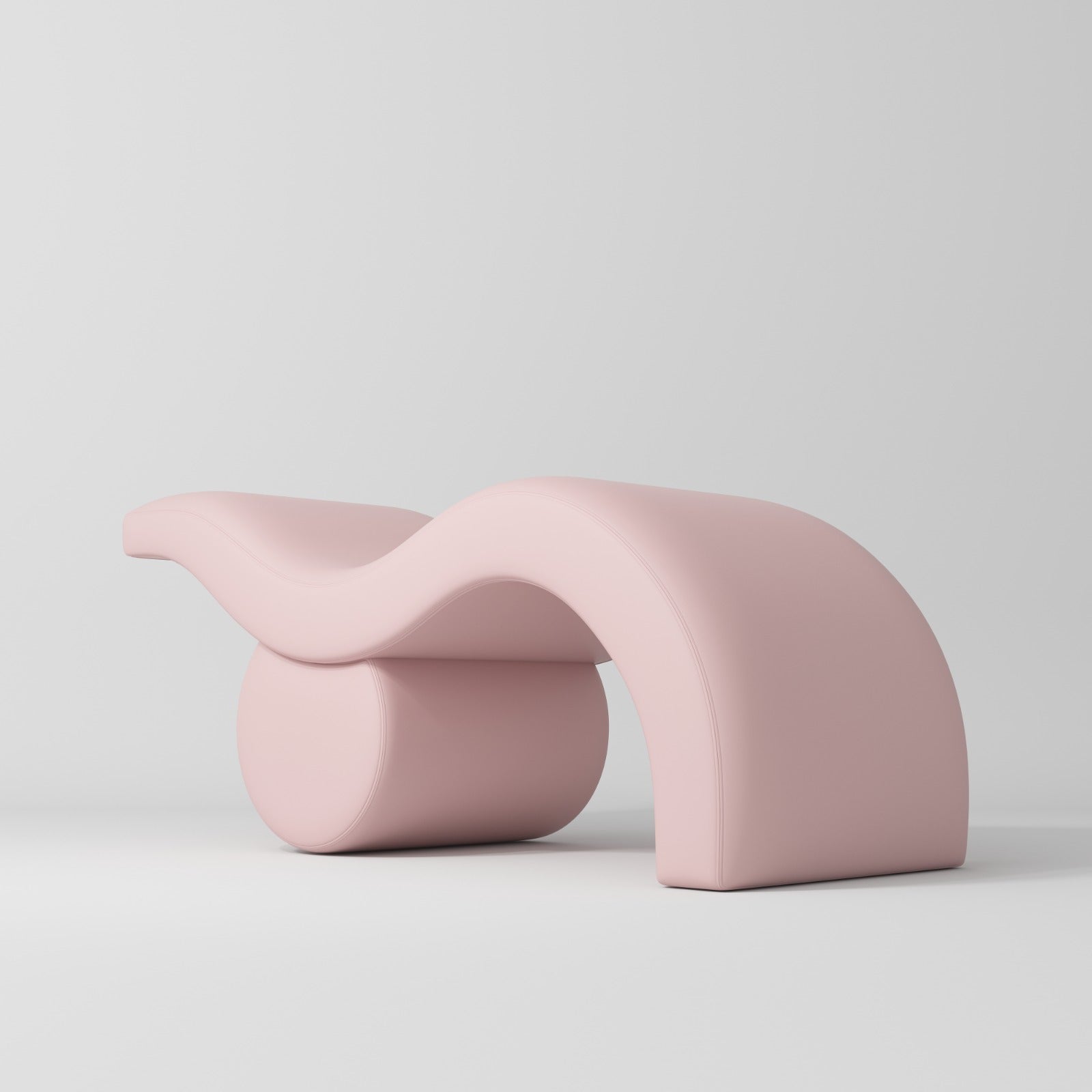 Pink Curved Lash Bed