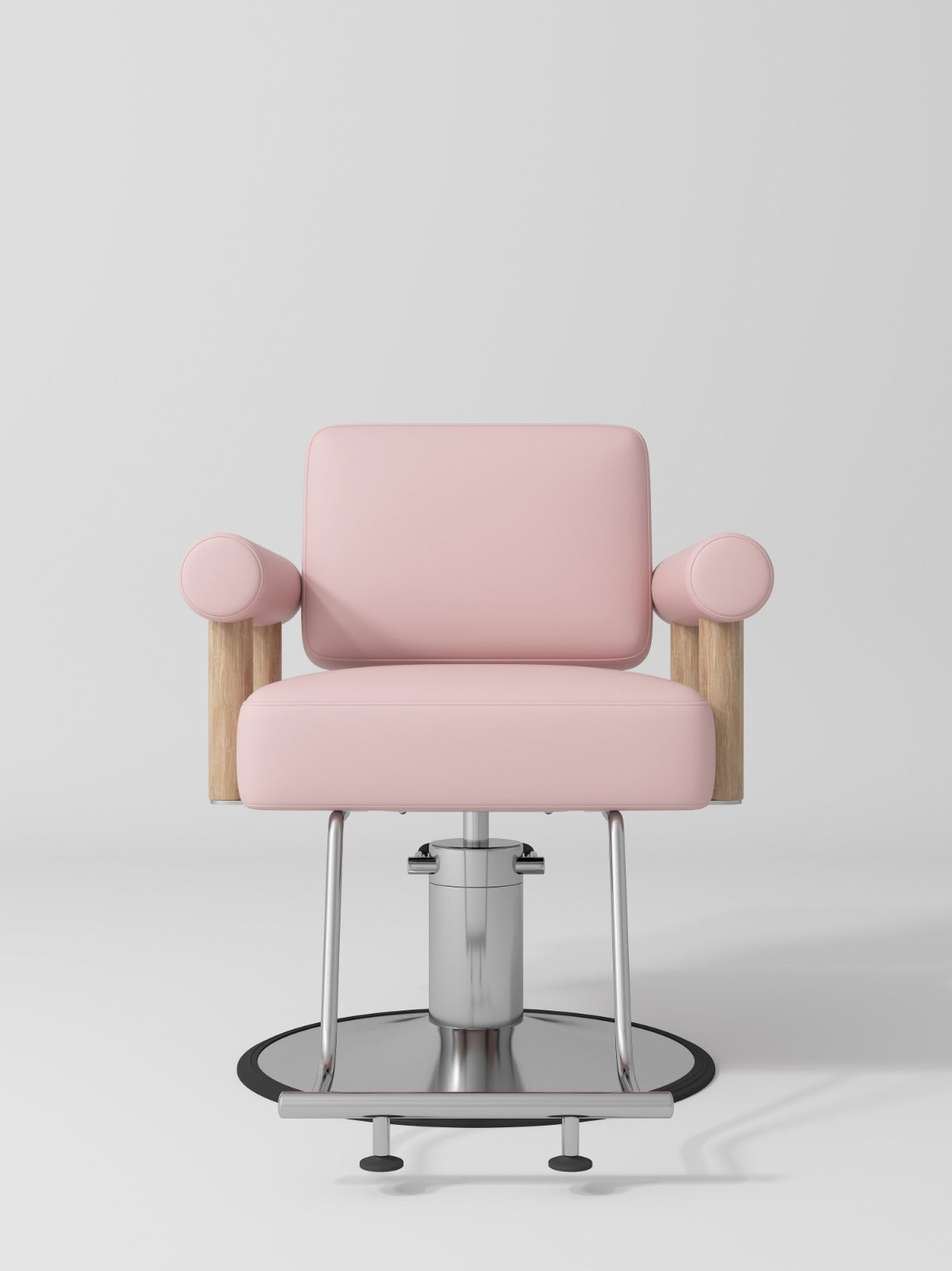 Luxury modern hair salon chair in pink