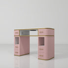 Pink single nail station