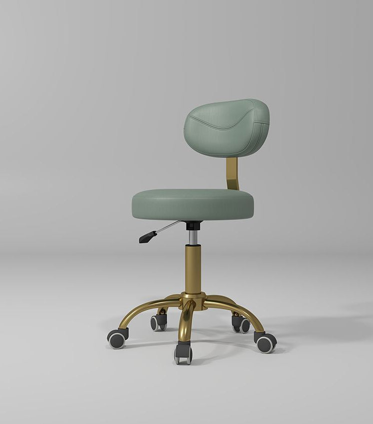 Green and Gold Stool