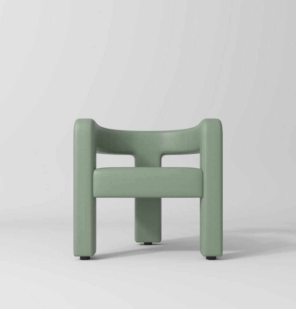 sage green nail tech chair