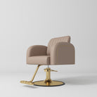 Brown & Gold Hair Styling chair