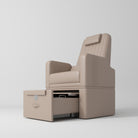 Brown Pedicure Station with a pull out draw