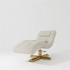 padded white beauty bed