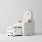 White Luxury Silicone Leather Pedicure Station