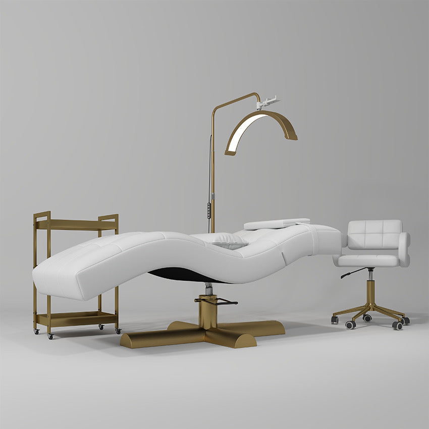 Saidee Lash Bed with Trolley, Stool and Light
