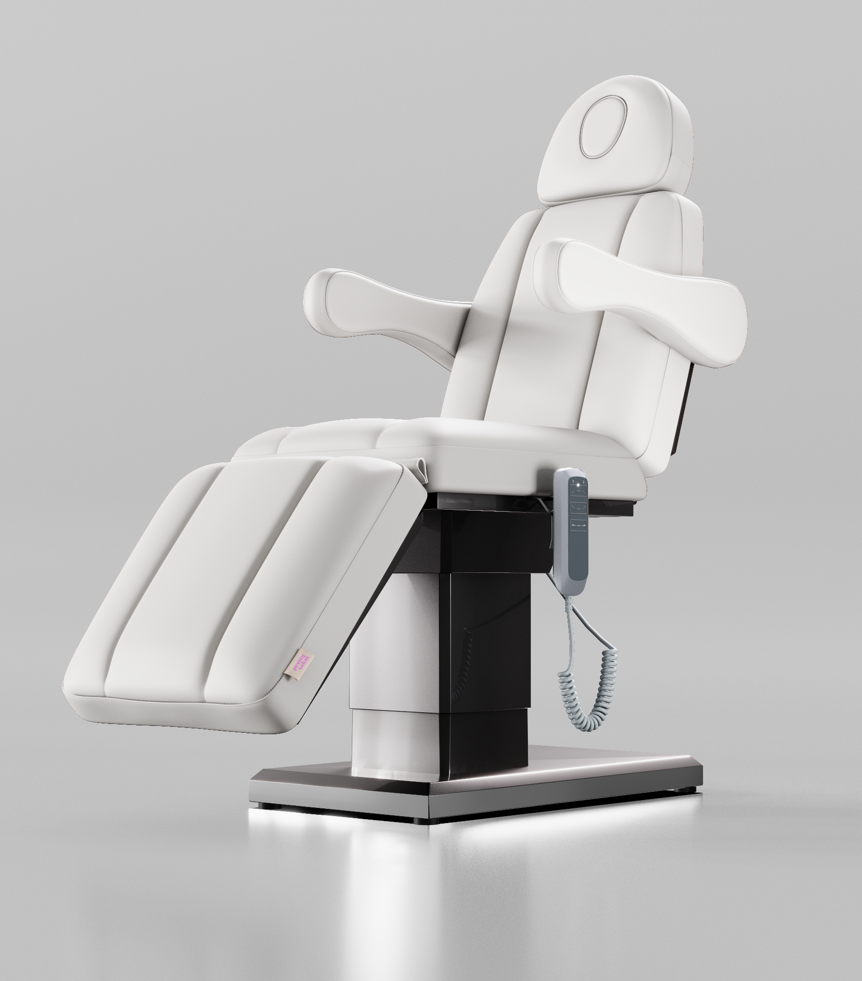 White electric beauty bed for Aesthetics