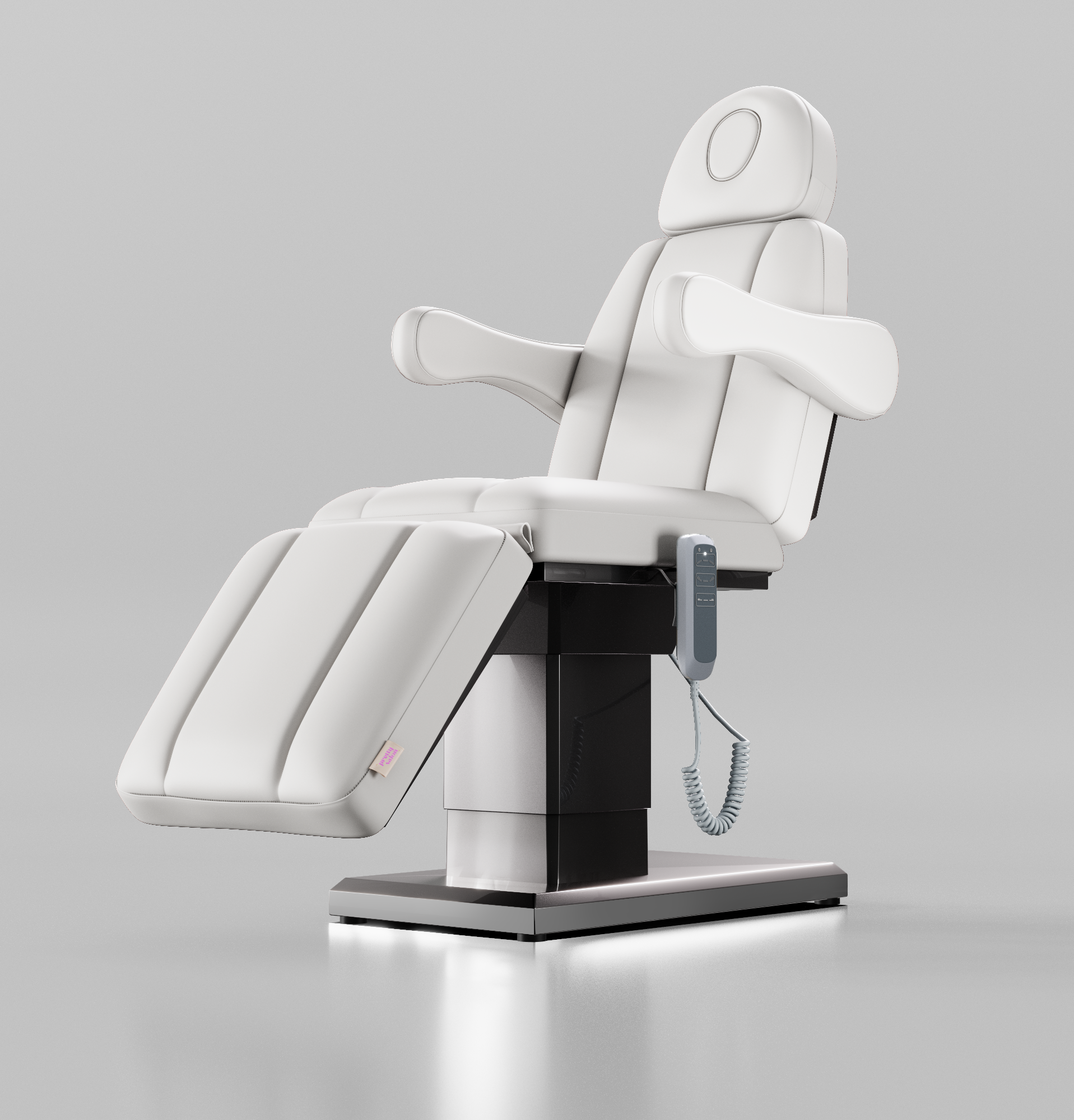 White electric beauty bed for Aesthetics