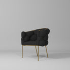 luxury black nail station chair