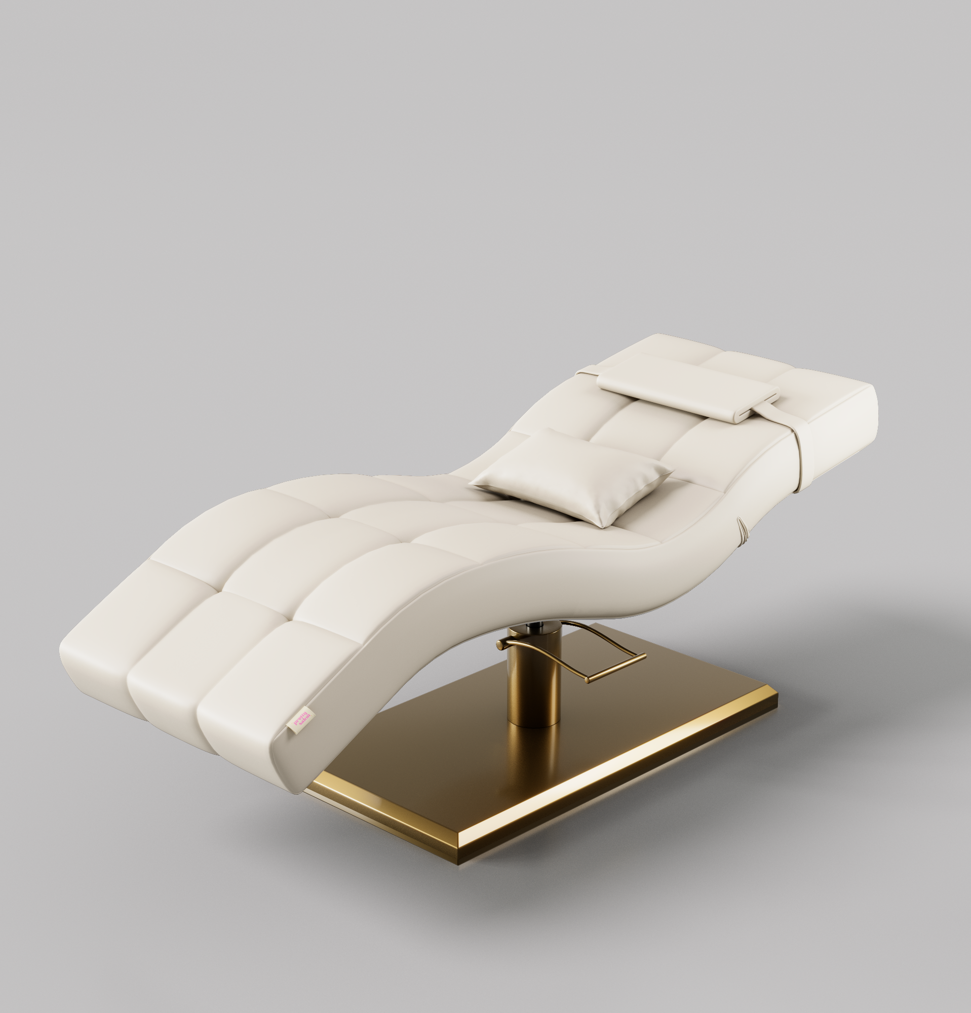 Stylish Cream Eyelash bed for Salons