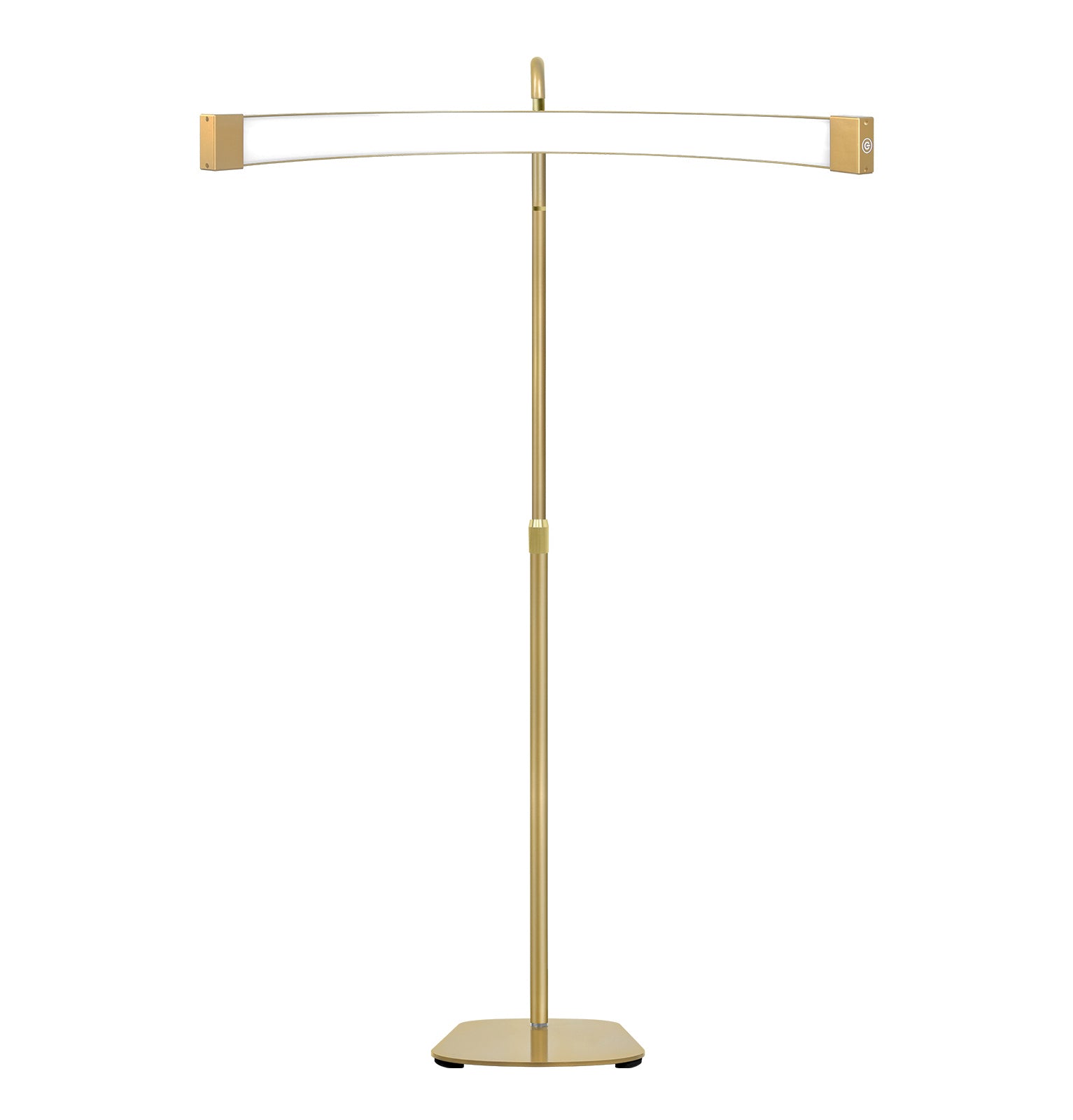 Premium Gold Lunara Moonlight Pro salon lighting with adjustable colour temperature and brightness for precise beauty treatments.