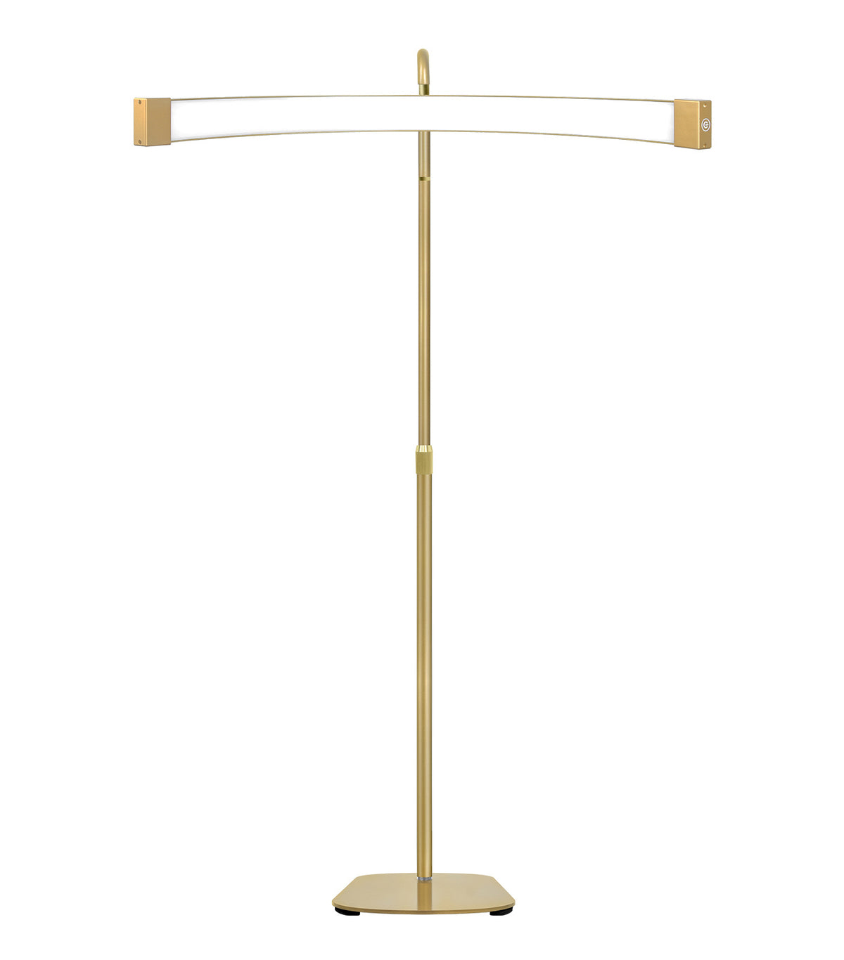 Premium Gold Lunara Moonlight Pro salon lighting with adjustable colour temperature and brightness for precise beauty treatments.