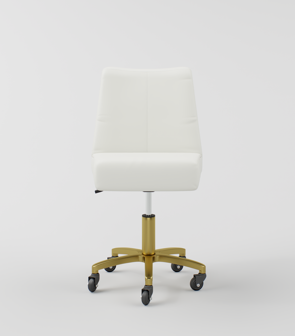 White Salon stool