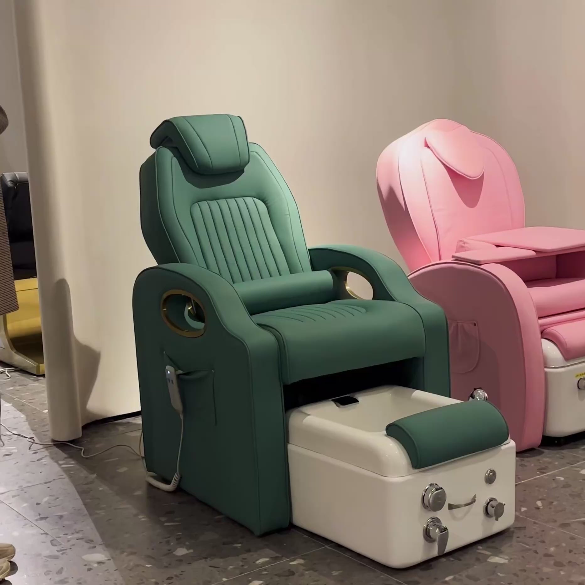 Video of our pedicure station