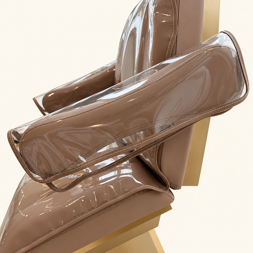 Areilla bed has removable arms and cover