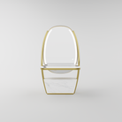 Standing mirror featuring cold and warm LED lighting, stainless steel construction, and a sintered stone worktop.