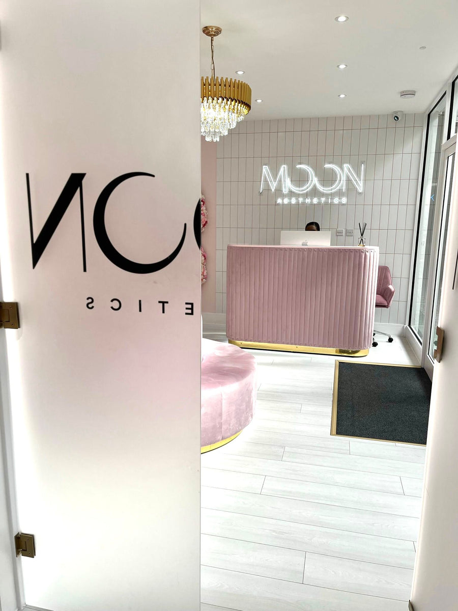 Bespoke pink salon furniture 