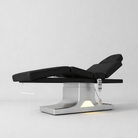 Luxury Massage Bed with Silver Stainless Steel Base in Silver 