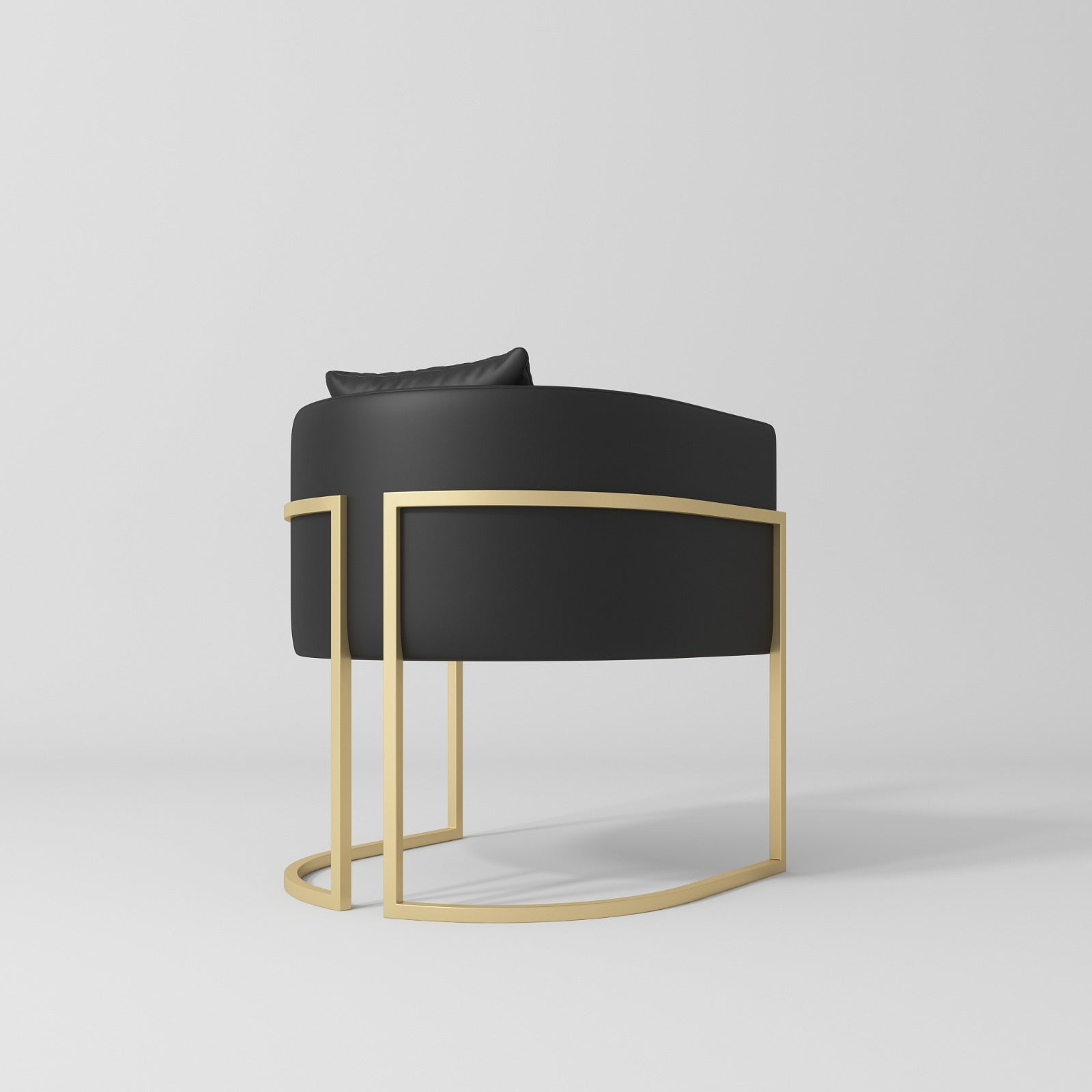 Black and Gold Chair