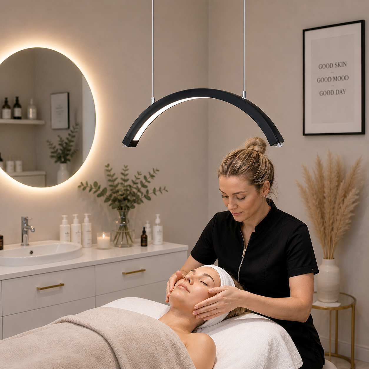Spa treatment lighting 