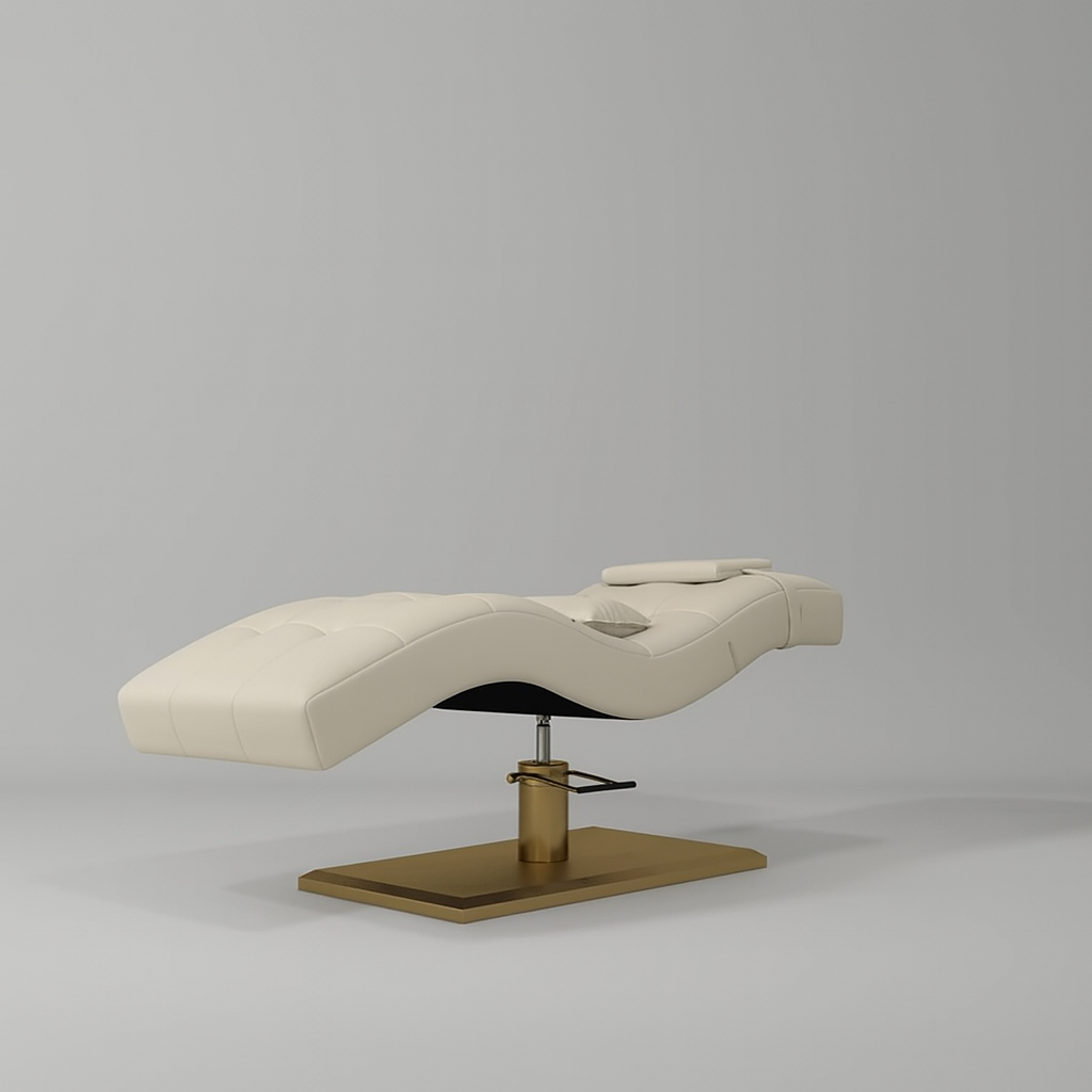 Stylish Cream Eyelash bed for Salons