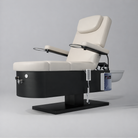 Electric spa bed with head bowl and foot spa