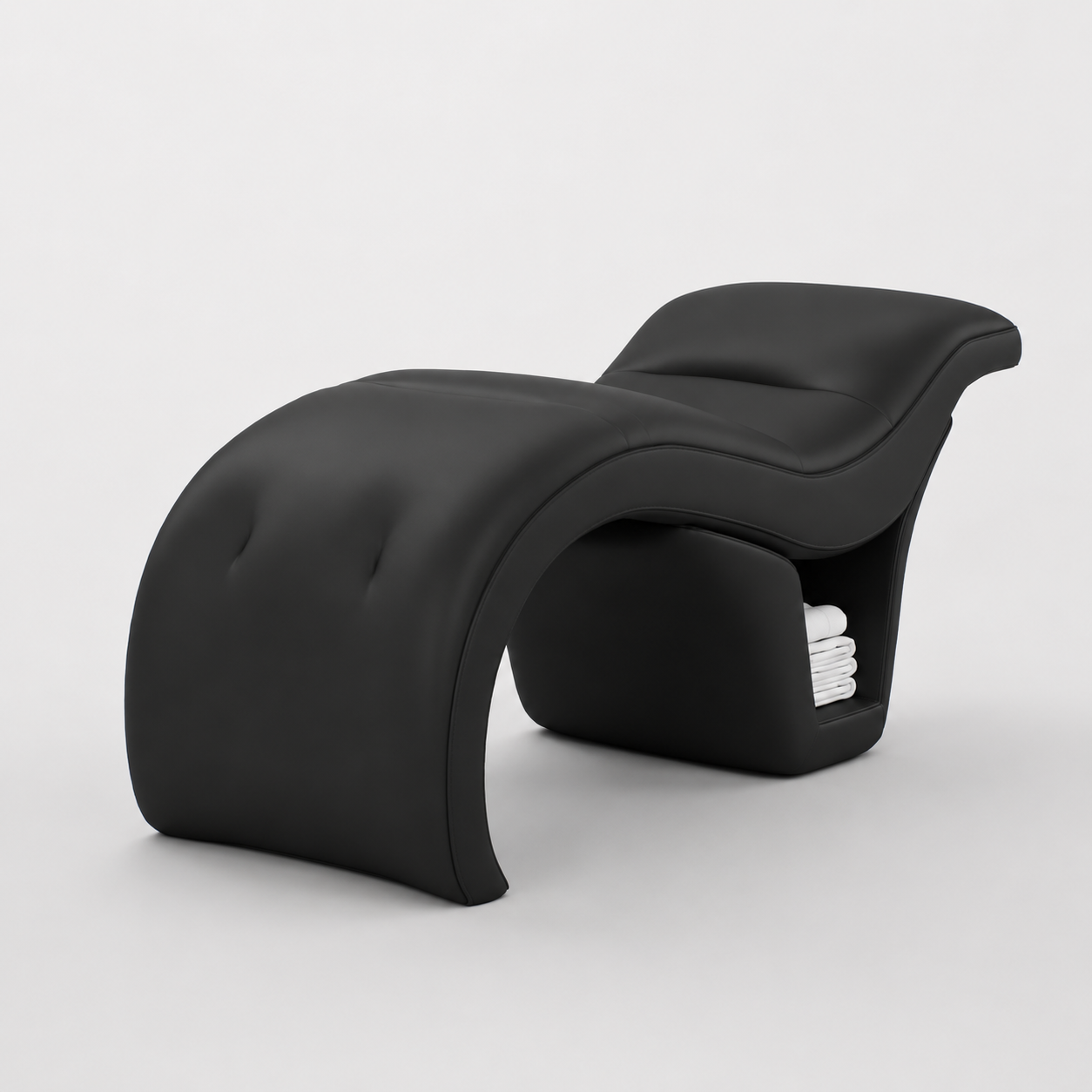 Curved Bed for Facials or Eyelashes 